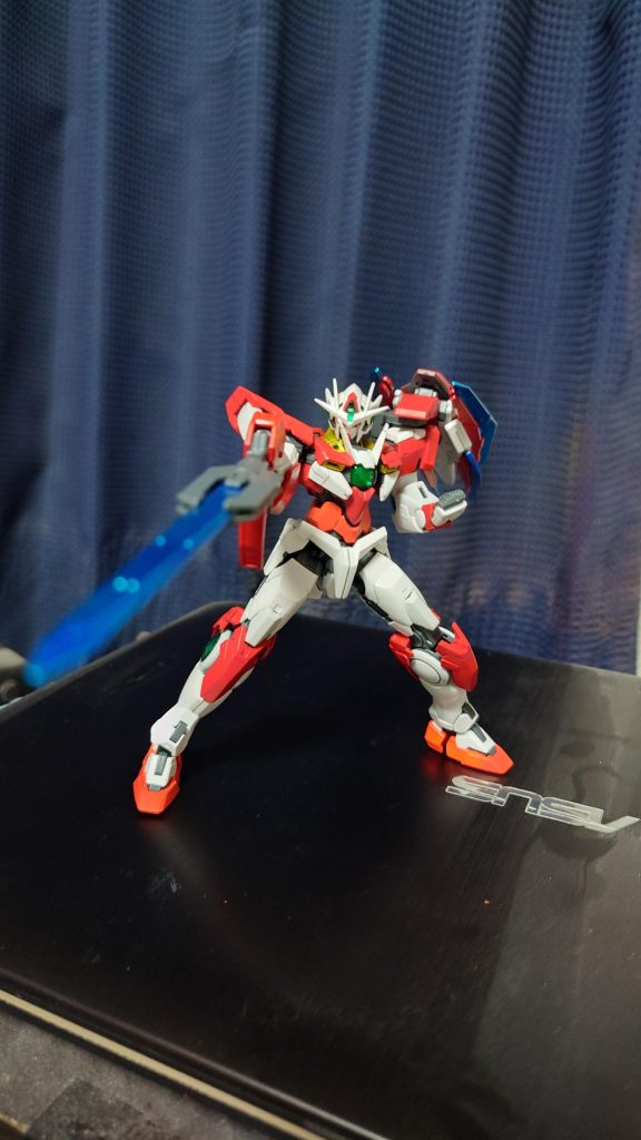 元の色がブルーの部分をガイアノーツ名鉄スカーレット。元が赤の部分をガイアノーツスカーレット。イエローの部分はガイアノーツスターブライトプラス。