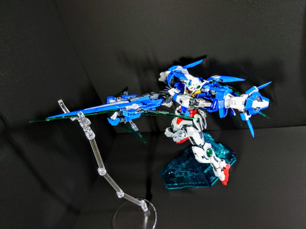 構えることも可能です。（オーライザー本体を乗せたままでも