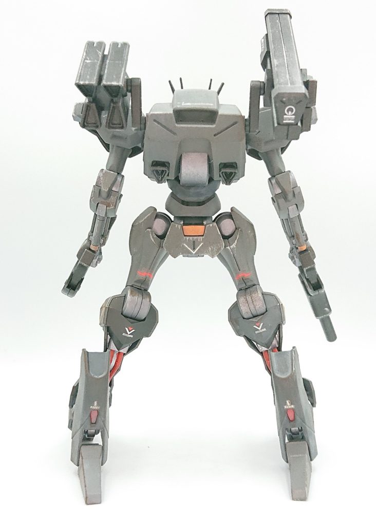 デカールは水星の魔女シリーズのものをそれっぽく配置一応ペイル社製という設定