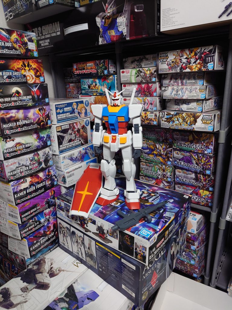 パチ組でも充分カッコいい＆存在感です(笑)