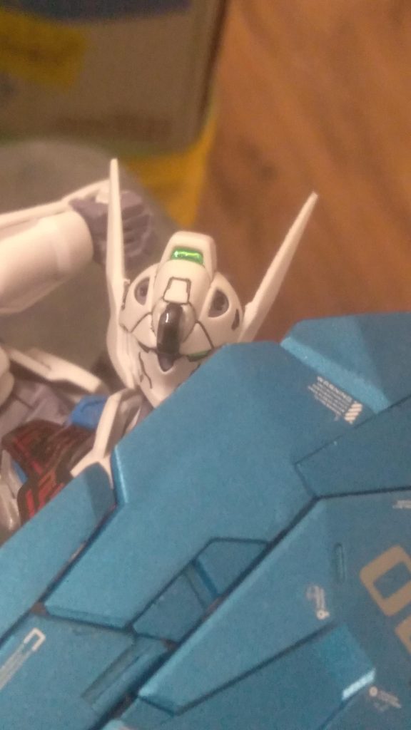 Uv resin was used on the head cameras