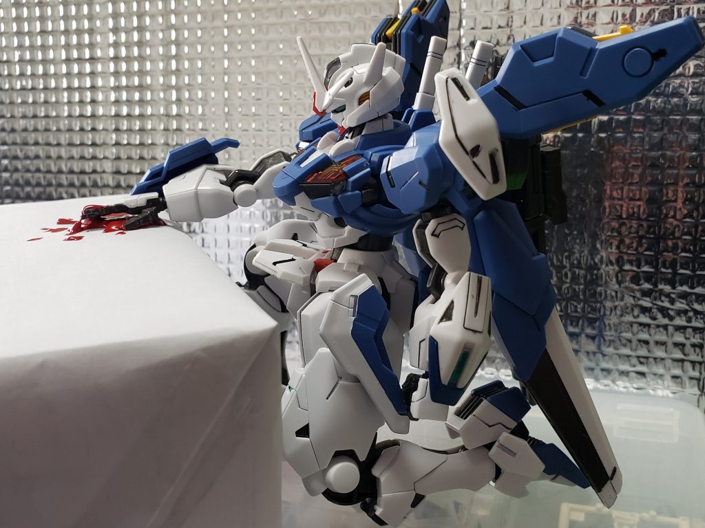 水星HGはよく動くなぁ。カンタンに作れるし。