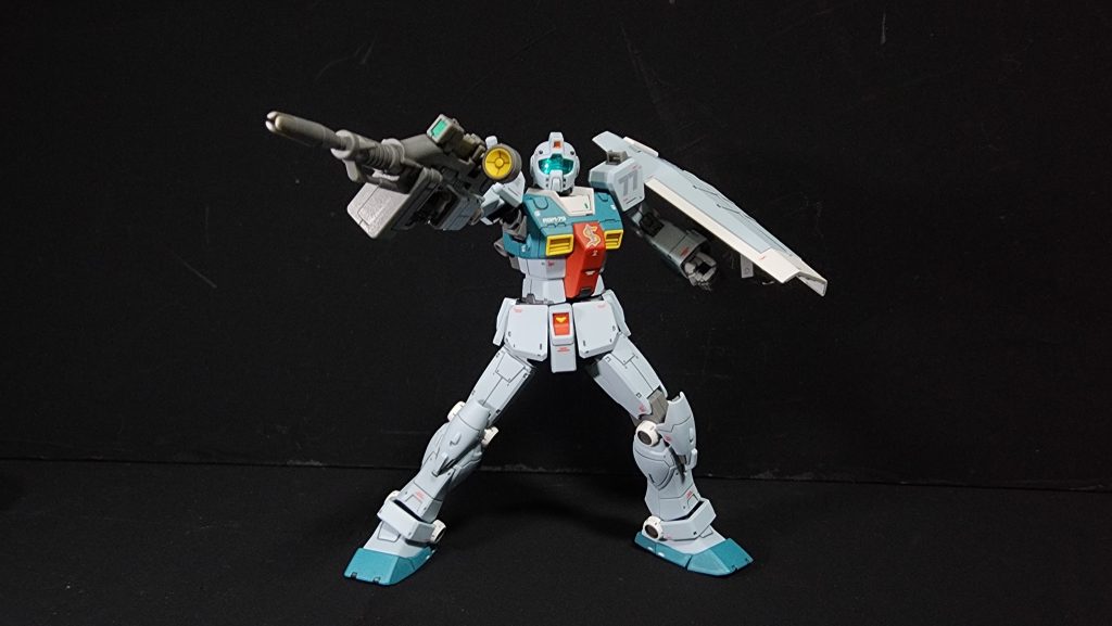 HG ジム(スレッガー搭乗機)–5枚目/制作者：エヴィン