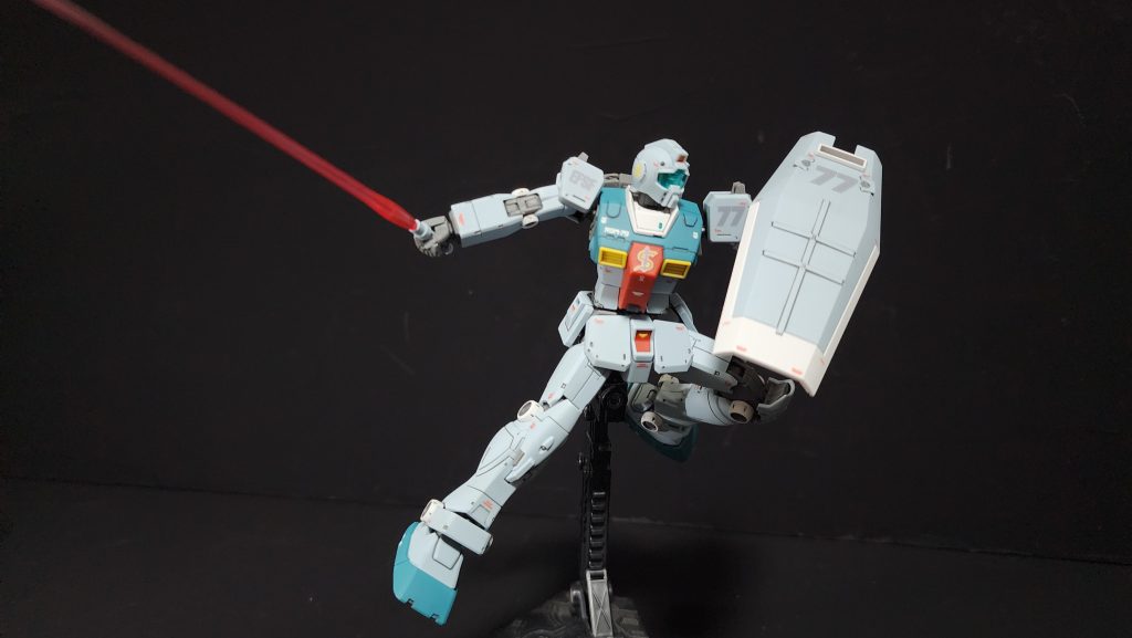 HG ジム(スレッガー搭乗機)–3枚目/制作者：エヴィン