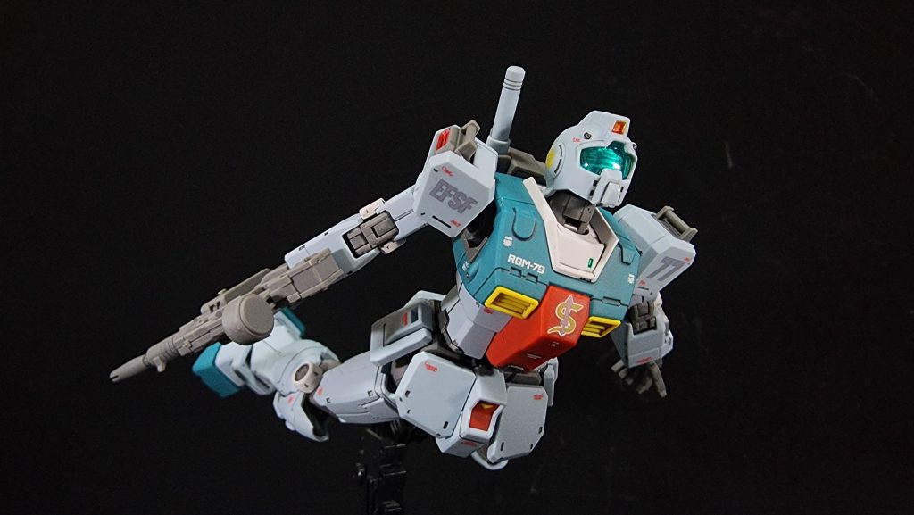 HG ジム(スレッガー搭乗機)–4枚目/制作者：エヴィン