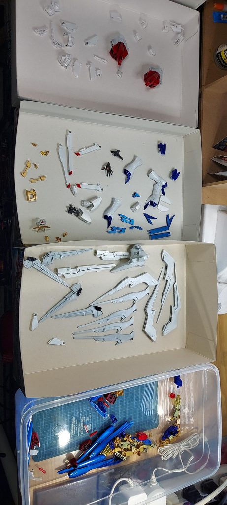 塗装パーツが多かった