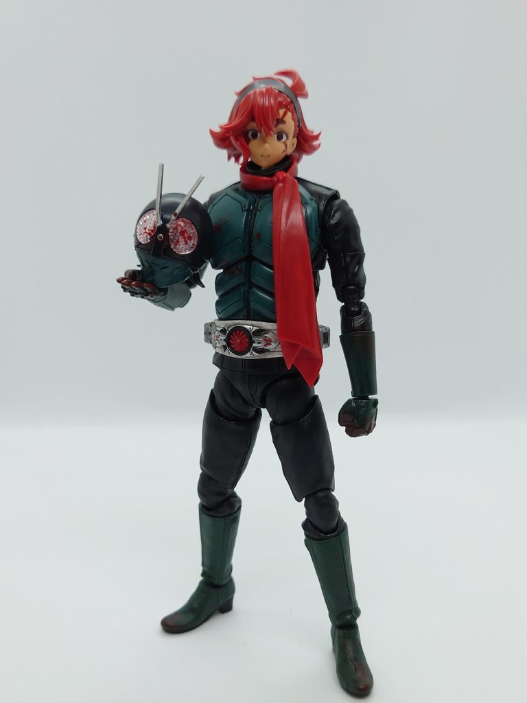 仮面ガンダー(GUND-ER？）、またの名をガンドオーグ(爆)バッタの遺伝子情報とガンド医療技術により誕生した、水星の改造人間！大気中のプラーナを吸収し、パーメットスコアが2以上になることでオーグメント化するぞ！パンチ力はエアリアルと同じ！キック力もエアリアルと同じ！なんなら歌って踊れる！そして、マスク内にはスレッタと近しい関係にある者のプラーナ情報が内蔵されているらしい…！