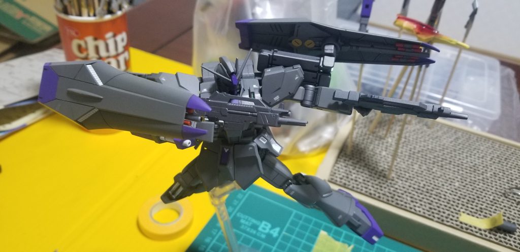 ブンドドで1枚。うーん悪役にしか見えない!完成は遅いですがこれからも出来るだけここに完成品を上げていけたらいいなと思います。見て下さりありがとうございました。