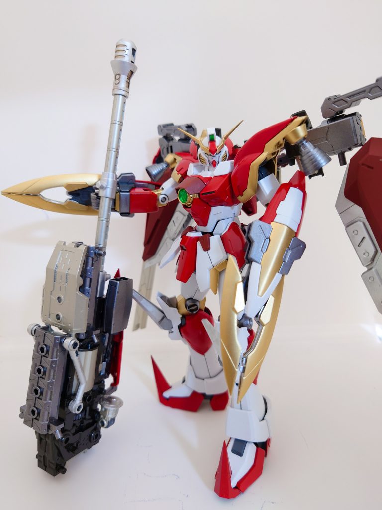 武装その1バスターキャノンこちらもMSGヘヴィウェポンユニット リボルビングバスターキャノンをベースにオリジナルのバスターキャノンを作成しました。