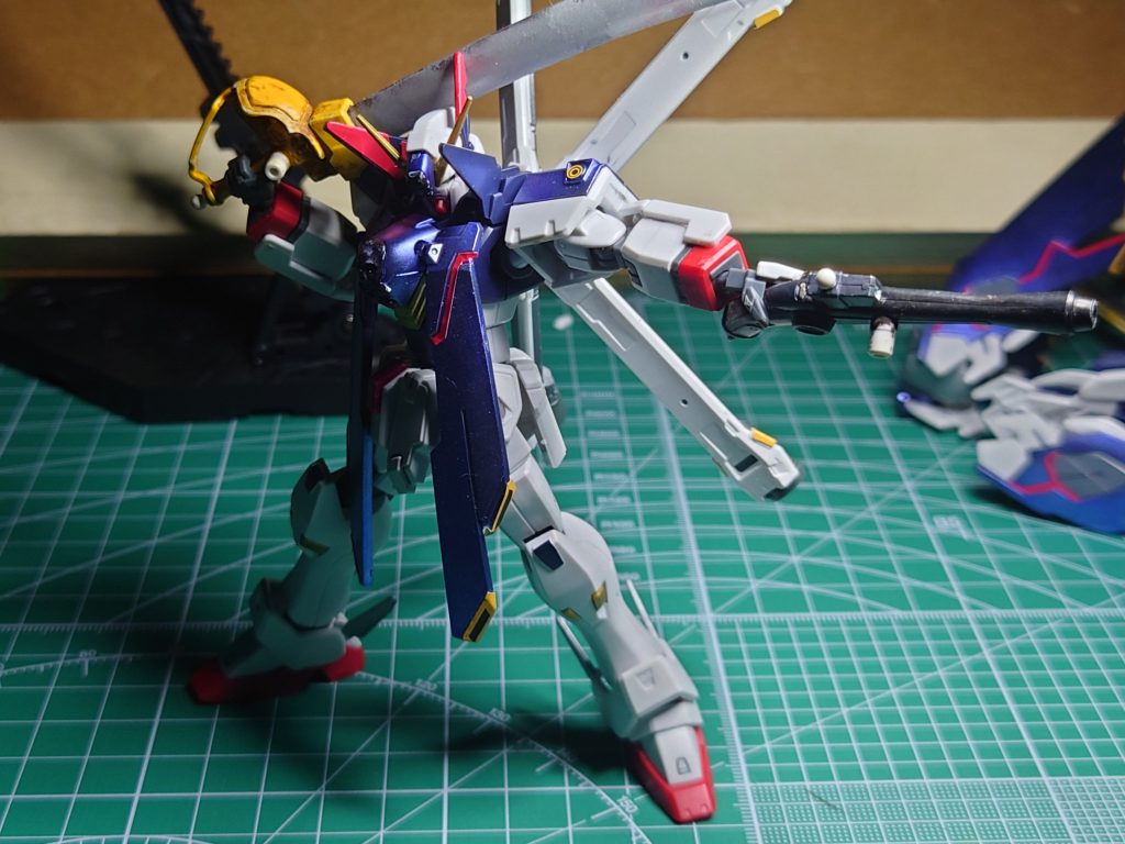 ので、しばらくはX1改・改で飾っておくようにします。初めてエアブラシ塗装をしたのですが、楽しかったです…!次に作る作品もムラをどんどん無くしてきれいに仕上がるようにしていきたいと思います!