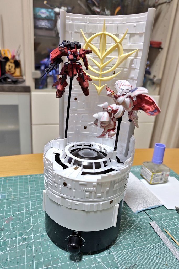 最後までご覧いただきありがとうございました。息抜きにちょっといい色塗って終わりにするつもりが突き抜けました。