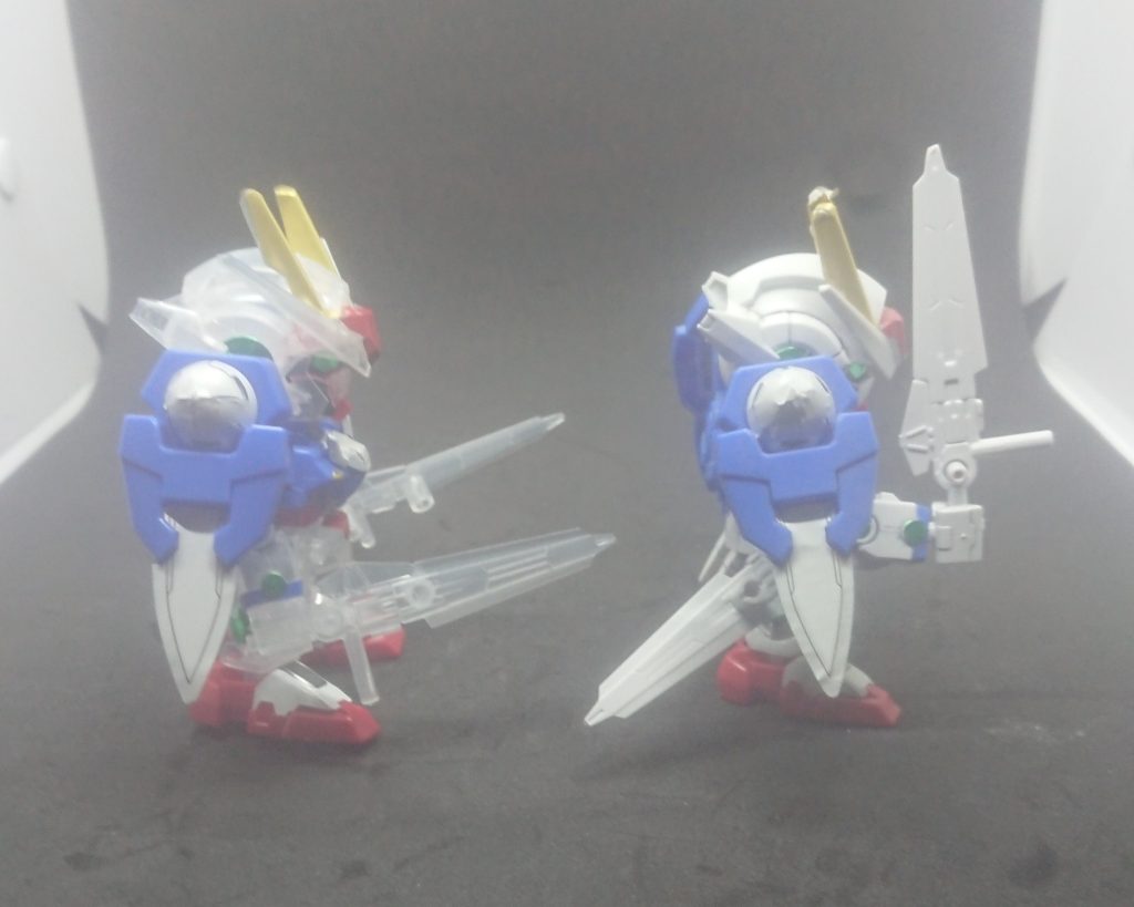 【SDEX-STANDARD】ダブルオーガンダム(ソリッドクリアVer)–9枚目/制作者：Yosuke