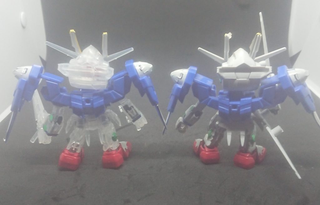 【SDEX-STANDARD】ダブルオーガンダム(ソリッドクリアVer)–8枚目/制作者：Yosuke