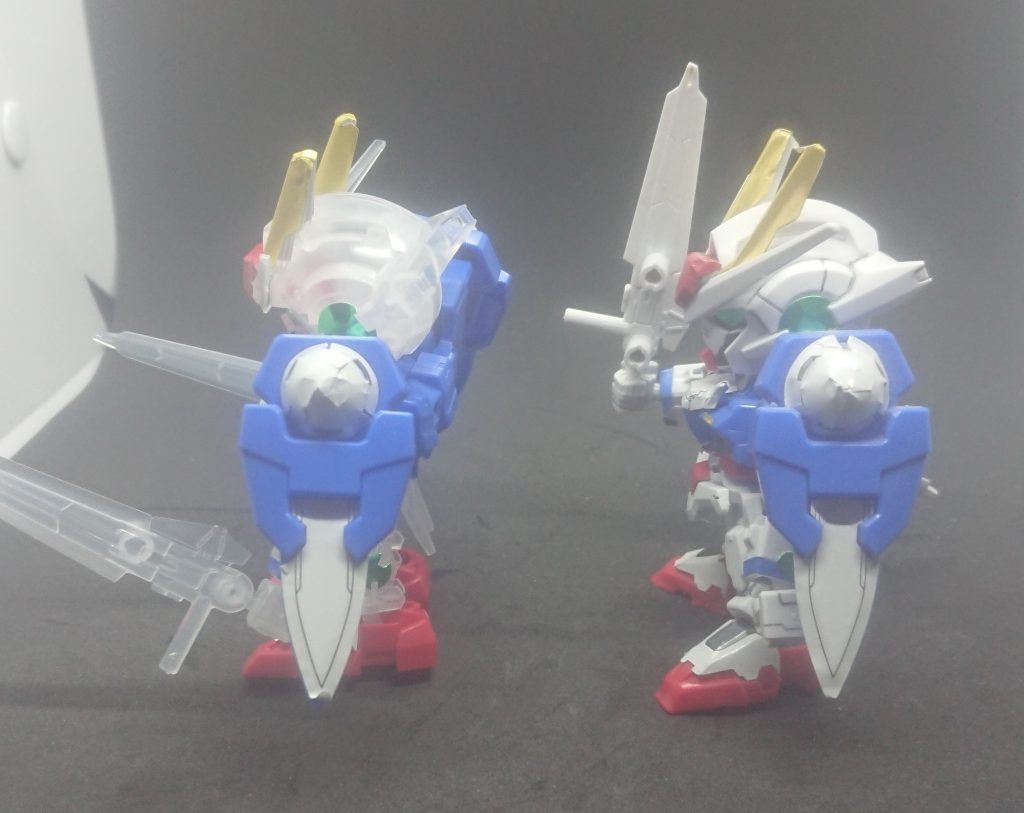 【SDEX-STANDARD】ダブルオーガンダム(ソリッドクリアVer)–7枚目/制作者：Yosuke