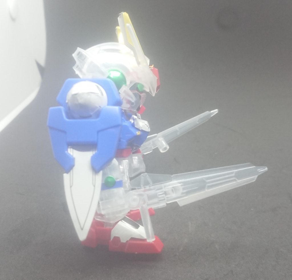 【SDEX-STANDARD】ダブルオーガンダム(ソリッドクリアVer)–5枚目/制作者：Yosuke