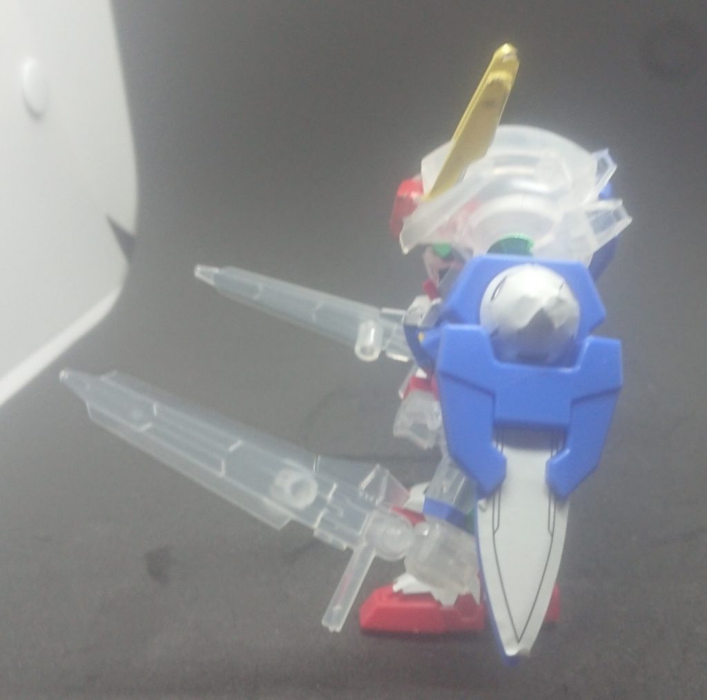 【SDEX-STANDARD】ダブルオーガンダム(ソリッドクリアVer)–3枚目/制作者：Yosuke