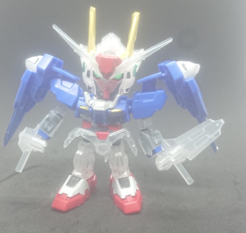 【SDEX-STANDARD】ダブルオーガンダム(ソリッドクリアVer)–2枚目/制作者：Yosuke