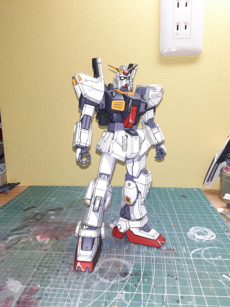MGガンダム マークII アニメ塗りです–3枚目/制作者：Gundamdamdam