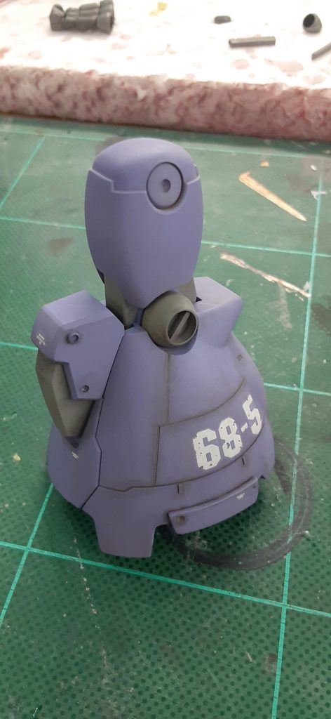 ブラウン系でうっすらウォッシングし…