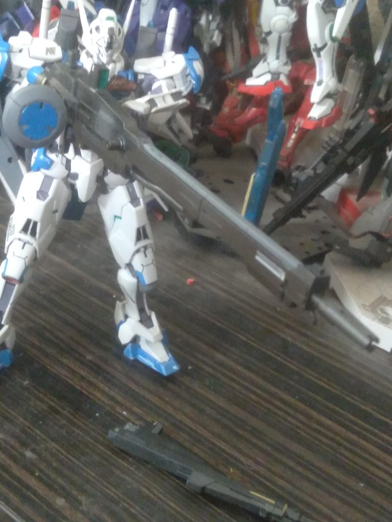 With the sniper barrel equipped