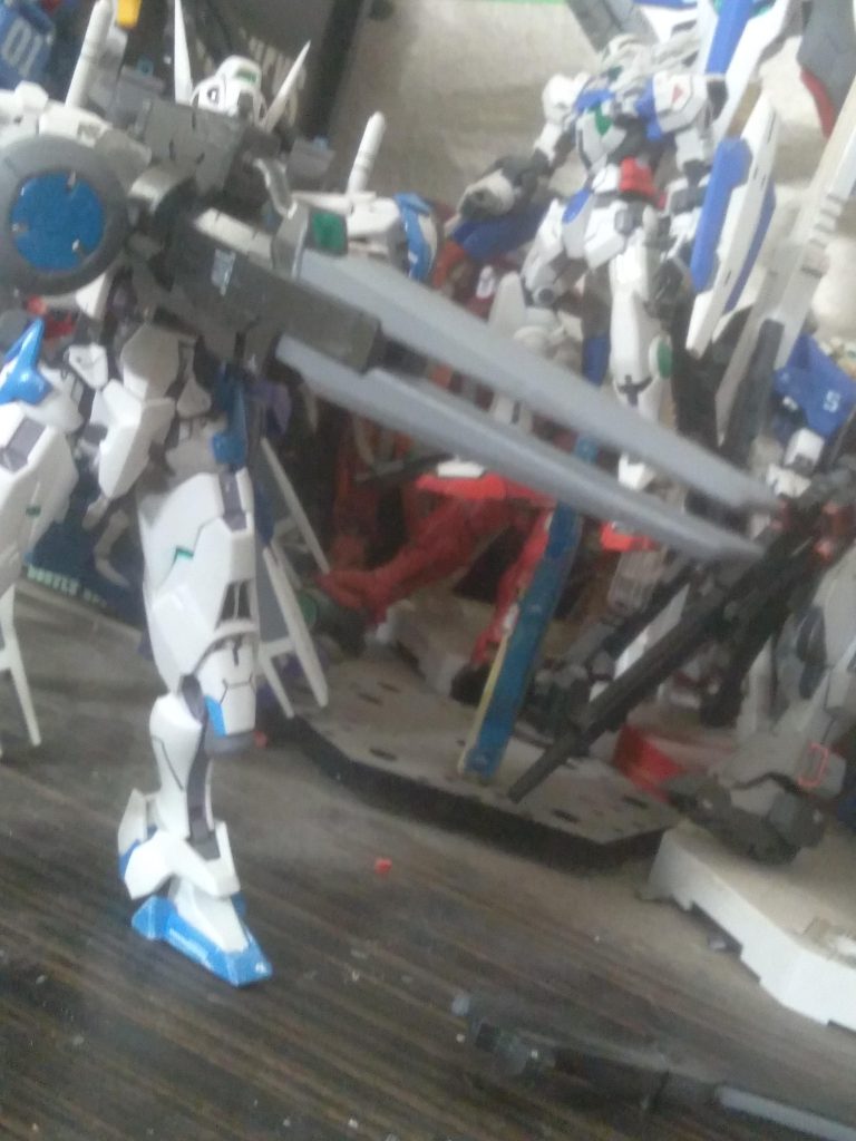 With the burst barrel equipped