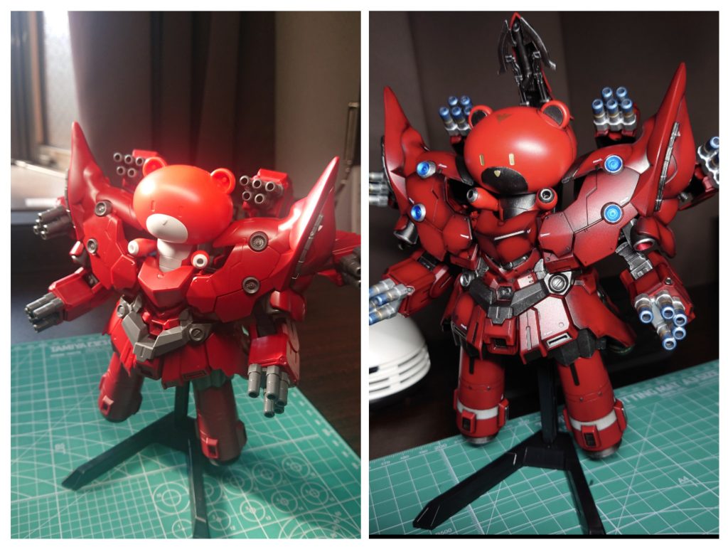 ビフォーアフターです(((o(*゚▽゚*)o))) ここから先は通さん、と言っておこうか(`・ω・´)ムンッ!