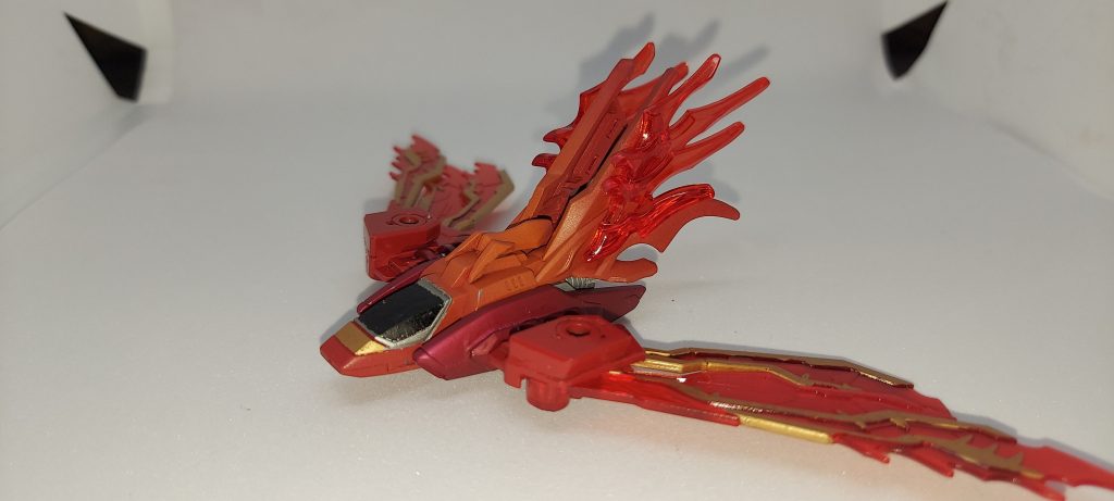 コアランダーハイパーモードスピードアップで炎に包まれて特攻ゴッドバードアタック？