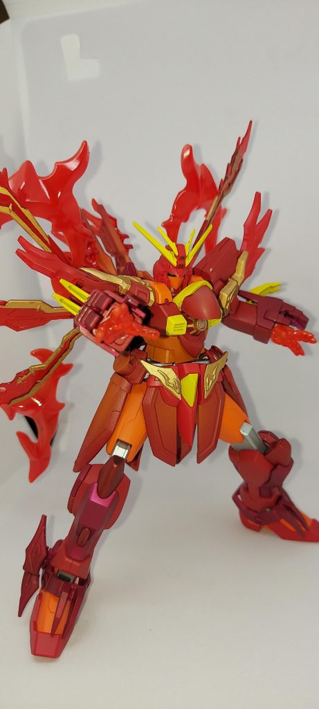 いくぞ、流派、東方不敗の名の下に!私のこの手が真っ赤に燃える!勝利をつかめととどろき叫ぶ!爆熱!ゴッドフィンガー!