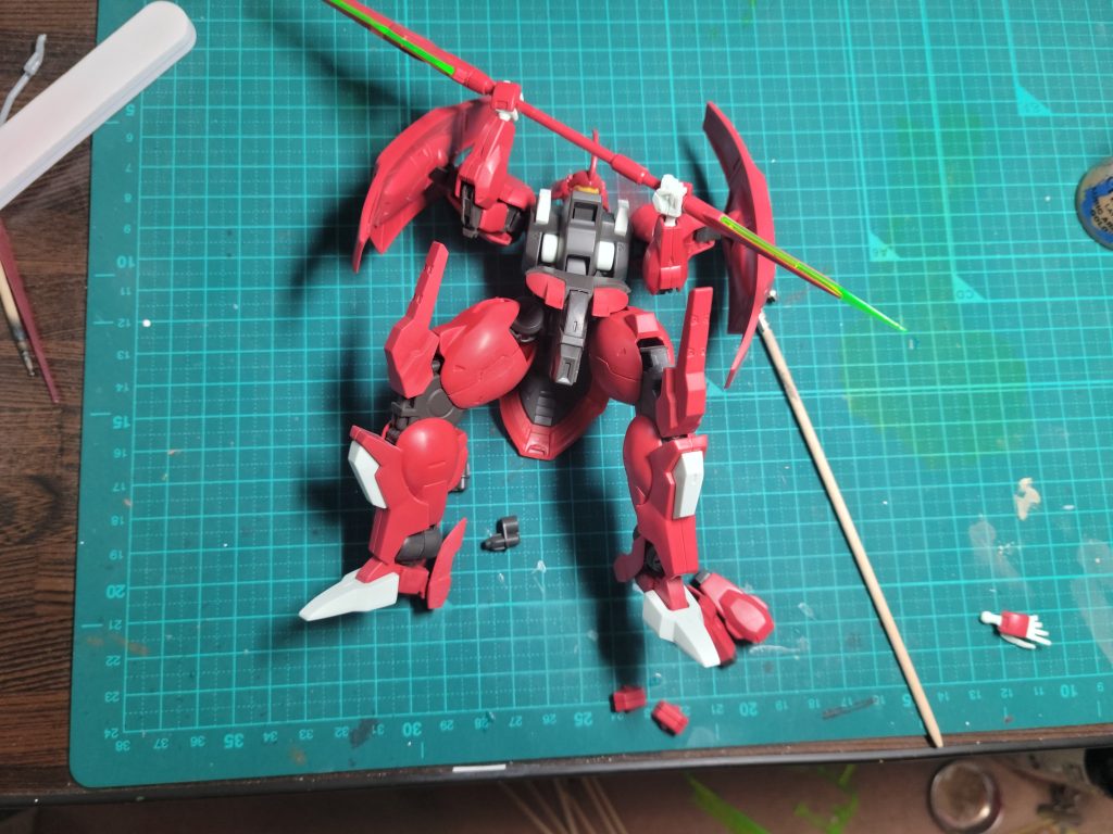 素体はご存知のとおり赤。　赤キャンディでも映えるとおもう。