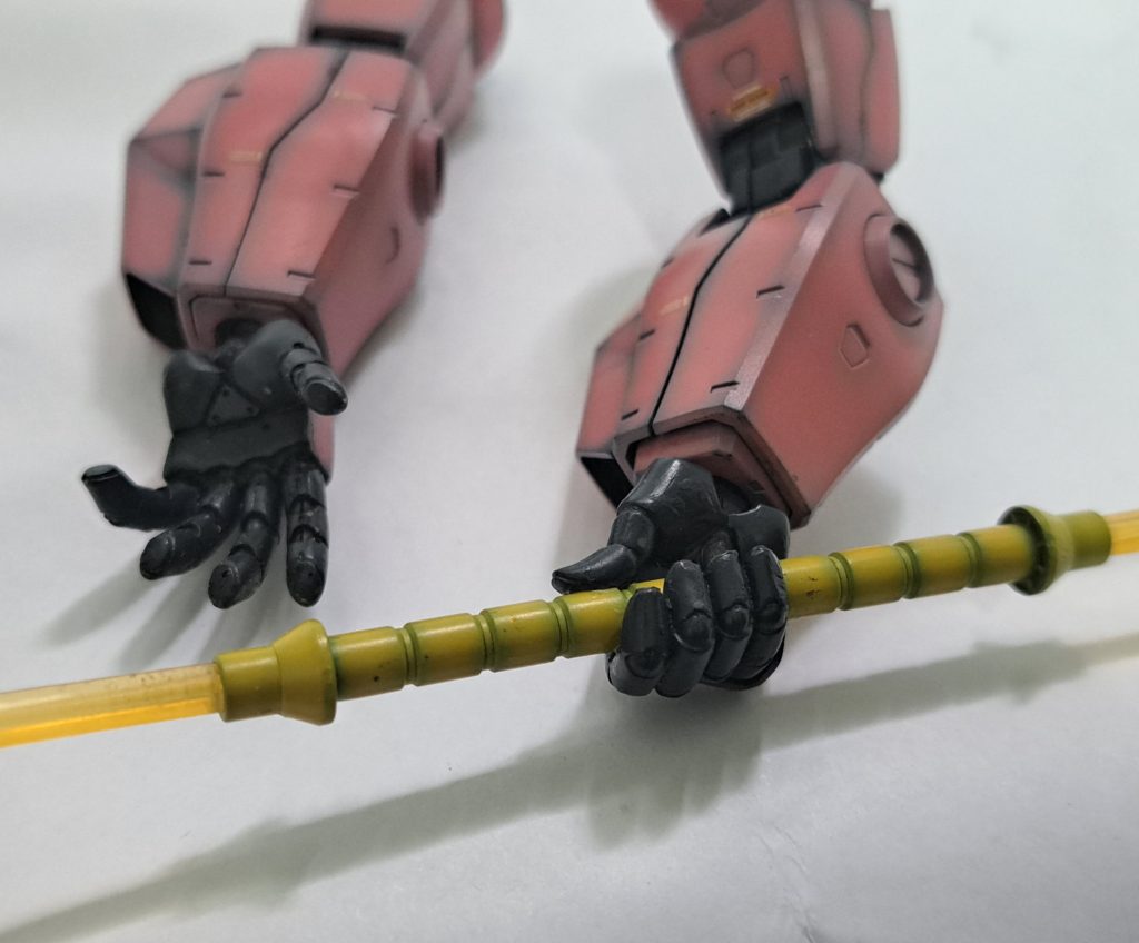 Ver1.0用ですが、マニピュレーターをレジンパーツに変更