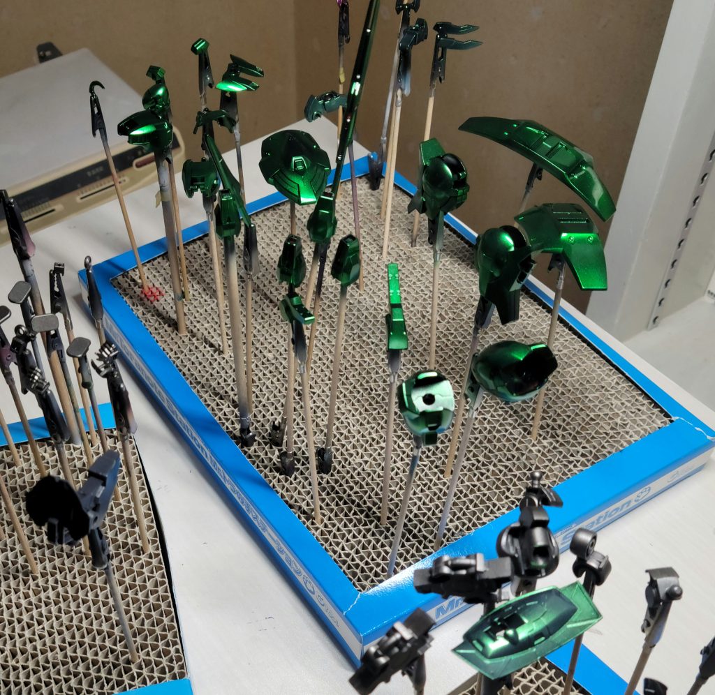 今回の手抜き:塗装前の洗浄/乾燥時間短縮/クリアコート1回のみ塗装はほぼ１日で終わらせましたが、ある程度の仕上がりなので、個人的には◎