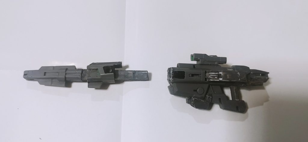 引き抜きすぎると、まあ、分割します。