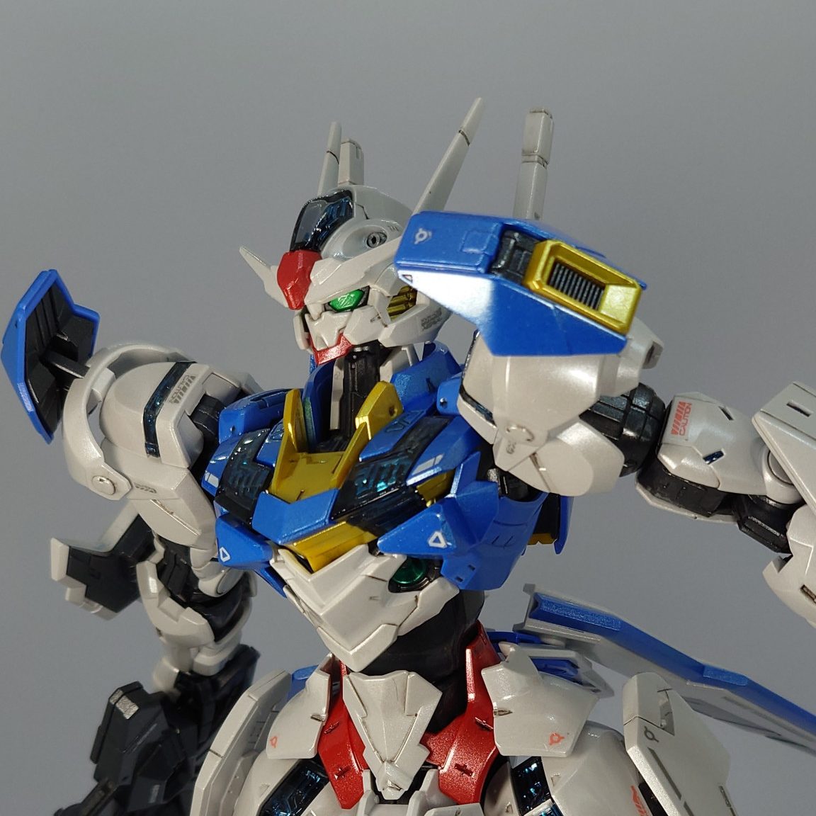 1/100 フルメカニクス ガンダムエアリアル 全塗装 完成品 パー