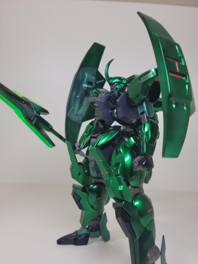 キャンディ塗装は2度目。キャンディグリーンはとても綺麗ですね✨(この色ハマりそうw)