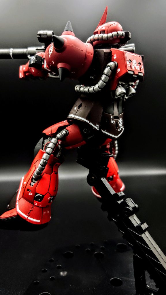 細かいとこまで手を届かせてあげれてないんですが、もとの機体がかっこよいので見栄えしますね🌚