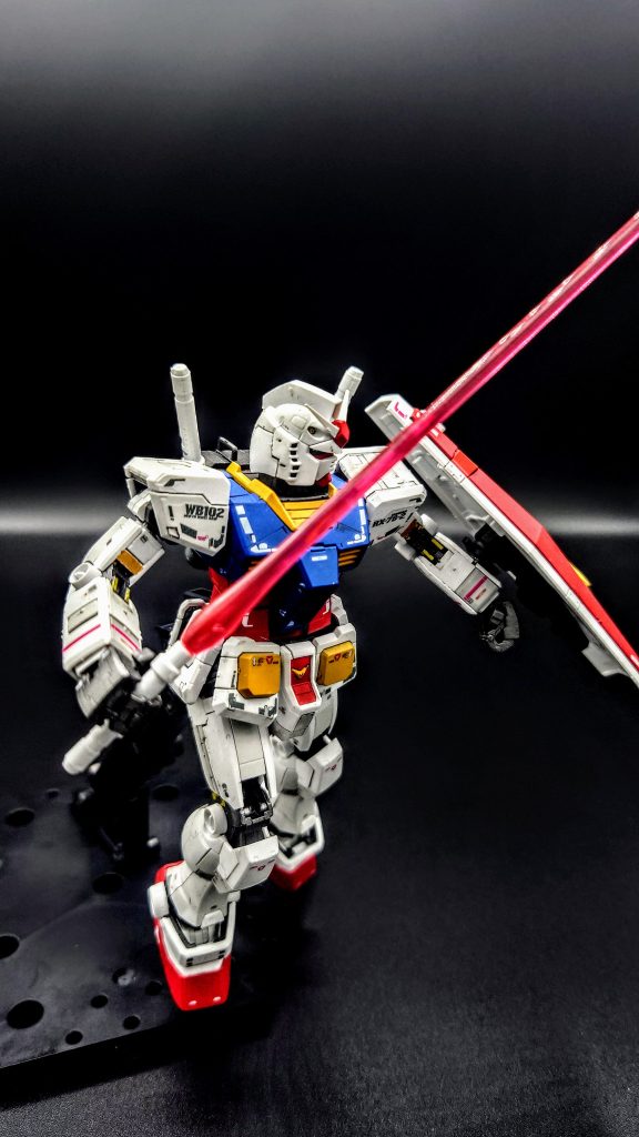 角度を変えてサーベル持ちを２枚。なんだか実物より写真のほうがかっこいいな😅