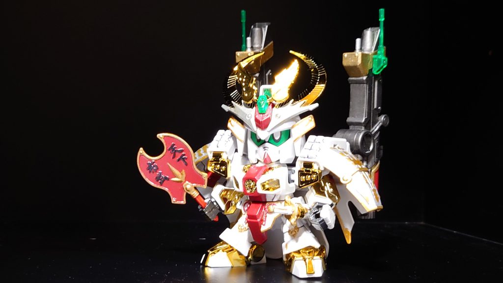 多少合わせ目消しただけで素組みですLEGENDBBにしろ三国伝にしろ頻繁び再販かけてほしいもんですね