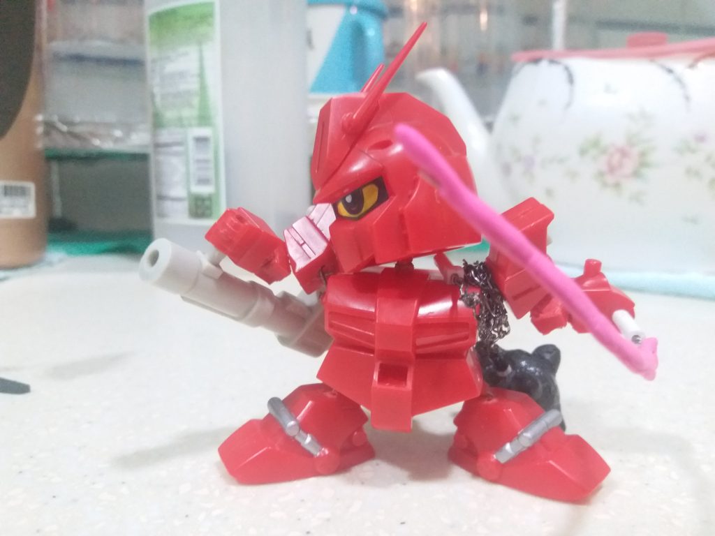 BB戦士　パーフェクトガンダムⅢ レッドウォーリア–5枚目/制作者：LUNLUN（邪道可動）