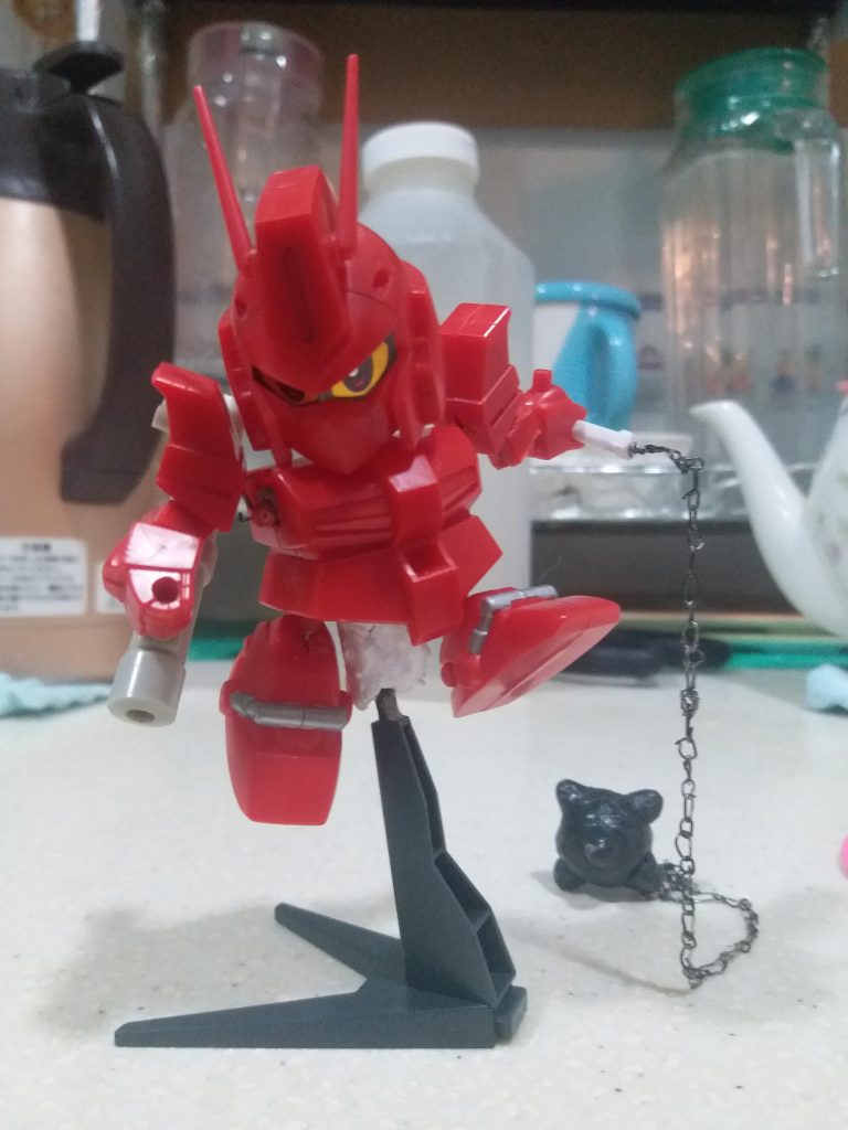 BB戦士　パーフェクトガンダムⅢ レッドウォーリア–6枚目/制作者：LUNLUN（邪道可動）