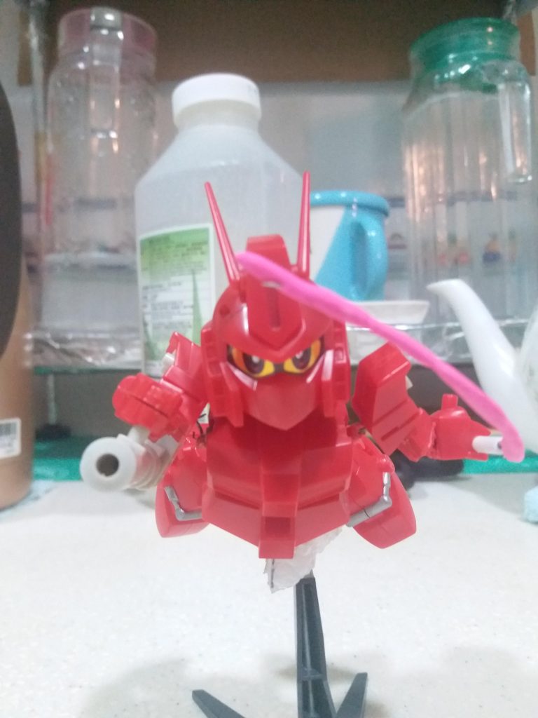 BB戦士　パーフェクトガンダムⅢ レッドウォーリア–8枚目/制作者：LUNLUN（邪道可動）