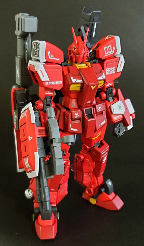 フルアーマーっぽい感じに出来たと満足しています。