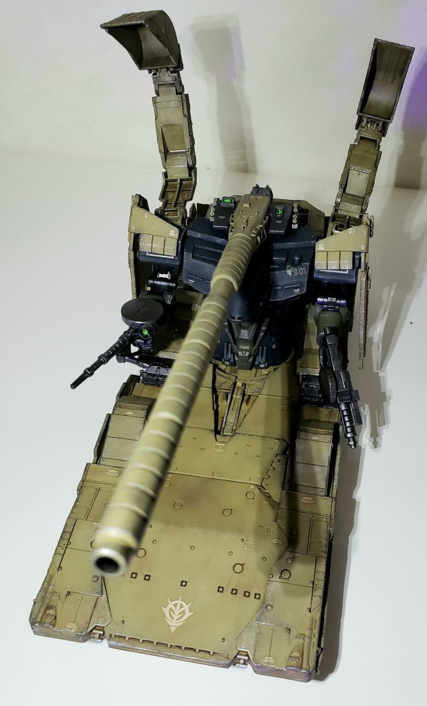 上からセンサーはUVレジン(クリアーグリーン)でコート。