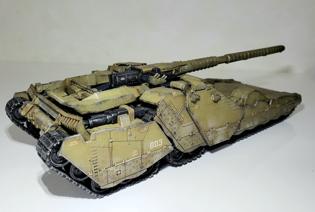 側面下部をウェザリングマスターで砂汚れっぽく。EXモデルらしくディテールが細かくてカッコイイですね!