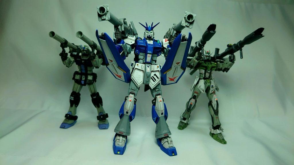 他のエントリーグレードもバズーカ持って集合！