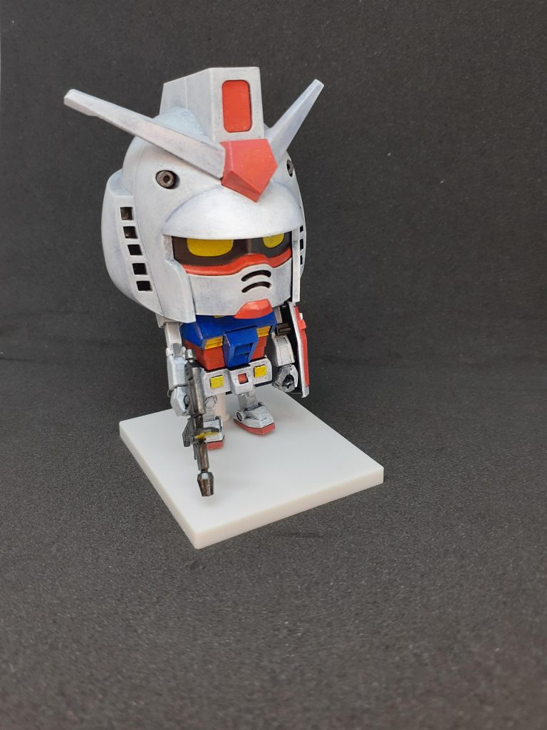 関節の破損が怖いので動かせませんね。