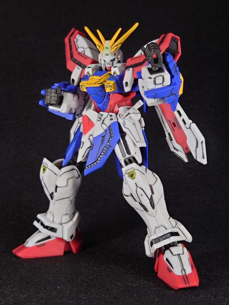 マッシヴなアレンジがされているGフレームゴッド。どっしりしてて力強い感じがあります。