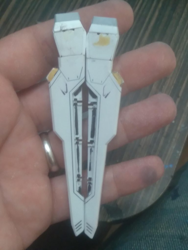 Working on making the cannons shorter