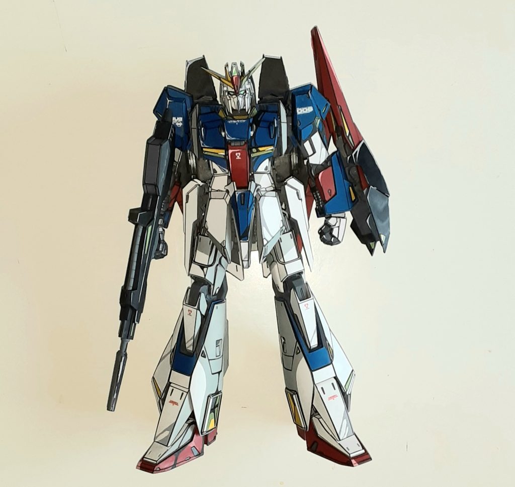 MG ゼータガンダムver.ka アニメ塗り–2枚目/制作者：Gundamdamdam