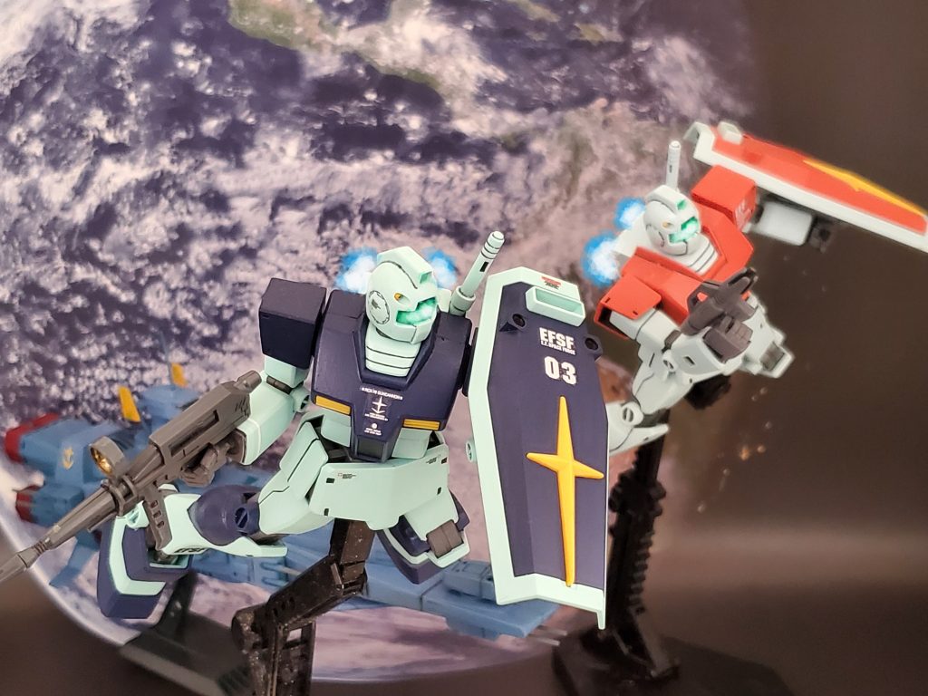 なんと、この戦艦はMS搭載艦😱❕ランバ・ラル隊は初のMS戦闘に突入する💦