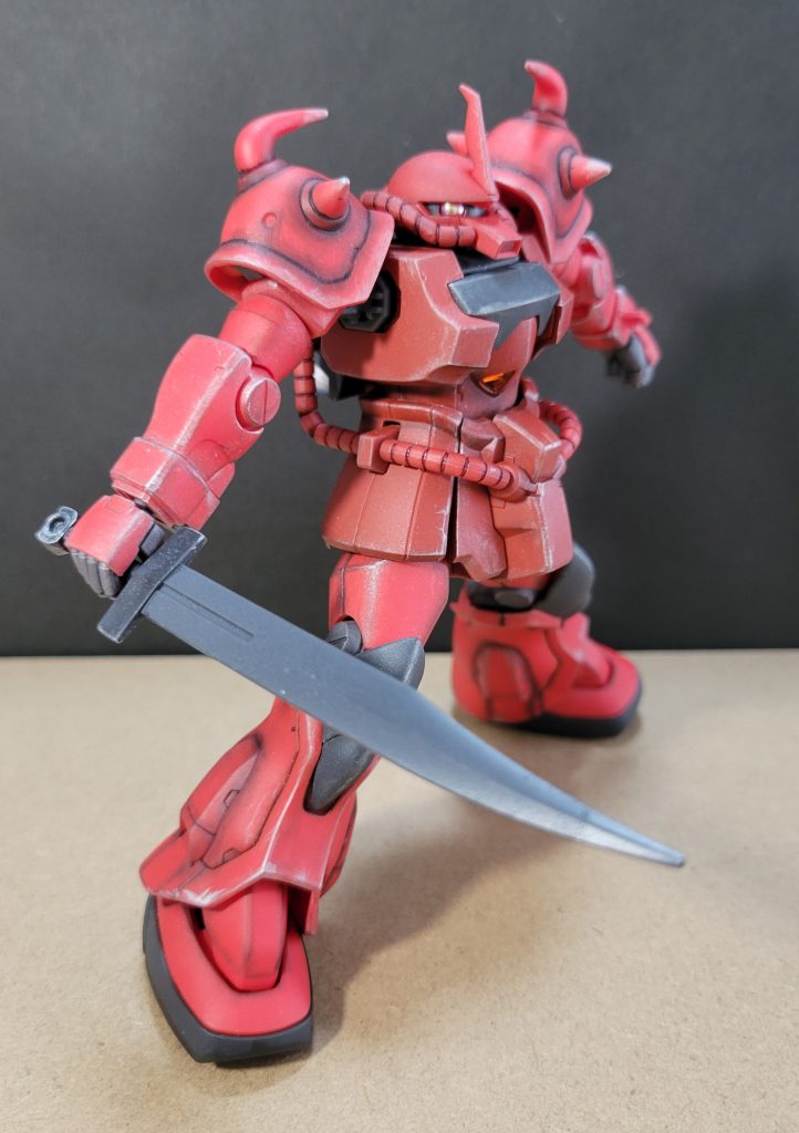 見えずらいですが、コックピットのクリアーパーツはマスキングしてトップコート、ウェザリングしました。